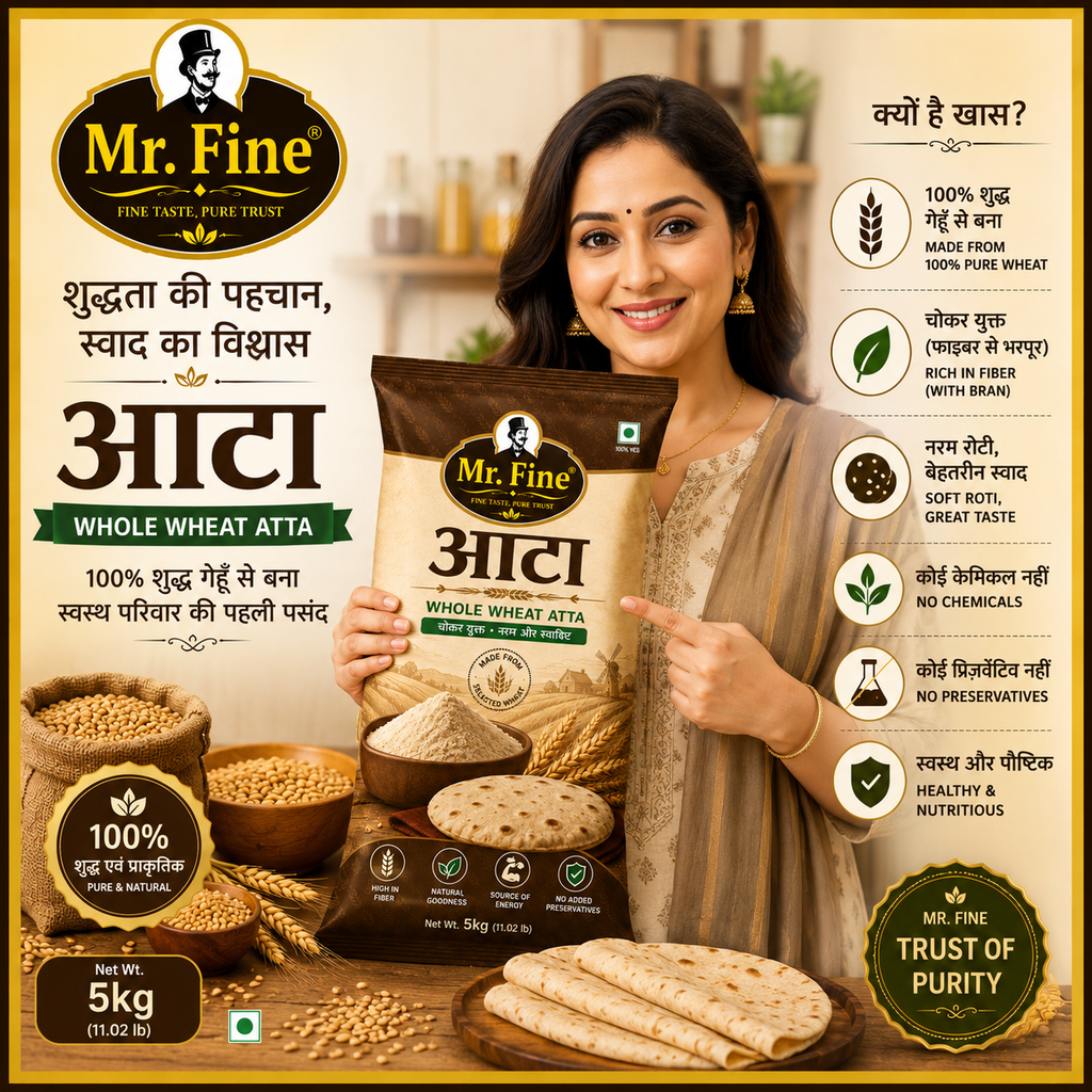 Mr. Fine Pure Chakki Atta