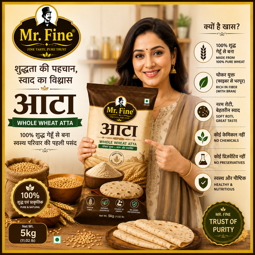 Mr. Fine Pure Chakki Atta