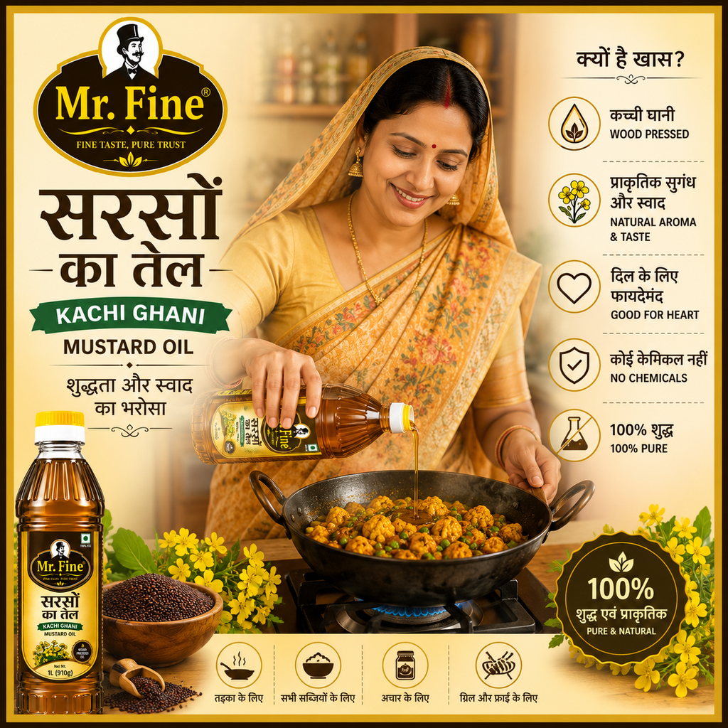 Kachi Ghani Pure Mustard Oil