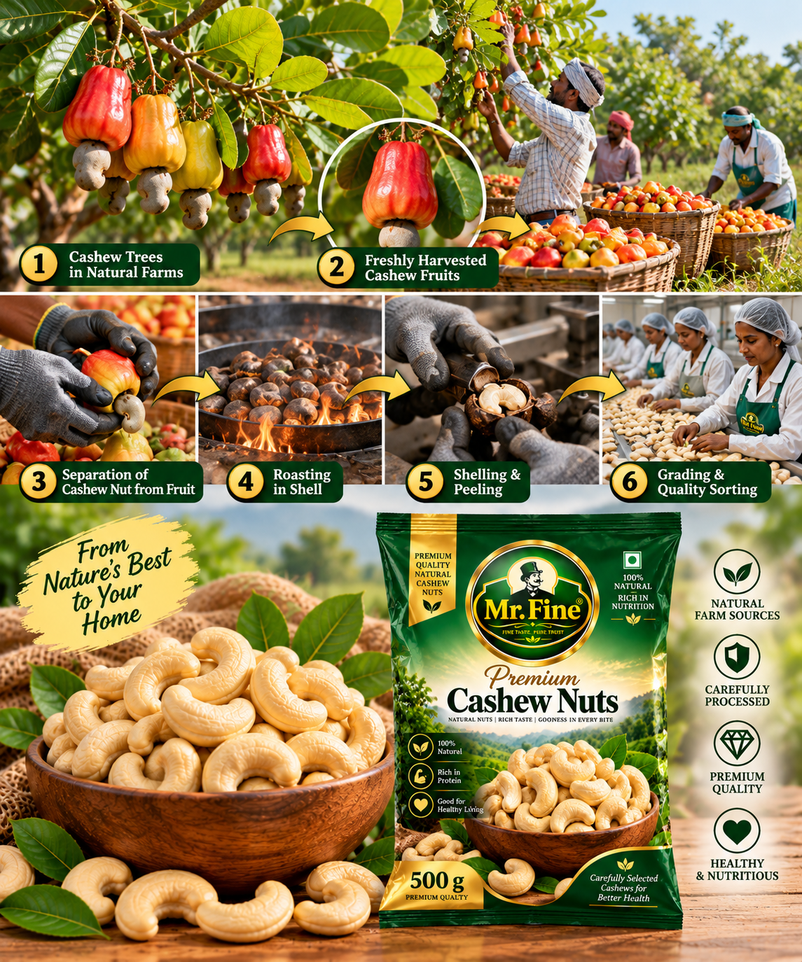 Premium Cashew Nuts